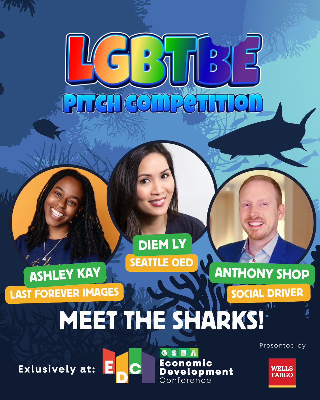 LGBTBE Pitch Competition presentations at GSBA EDC 2025
