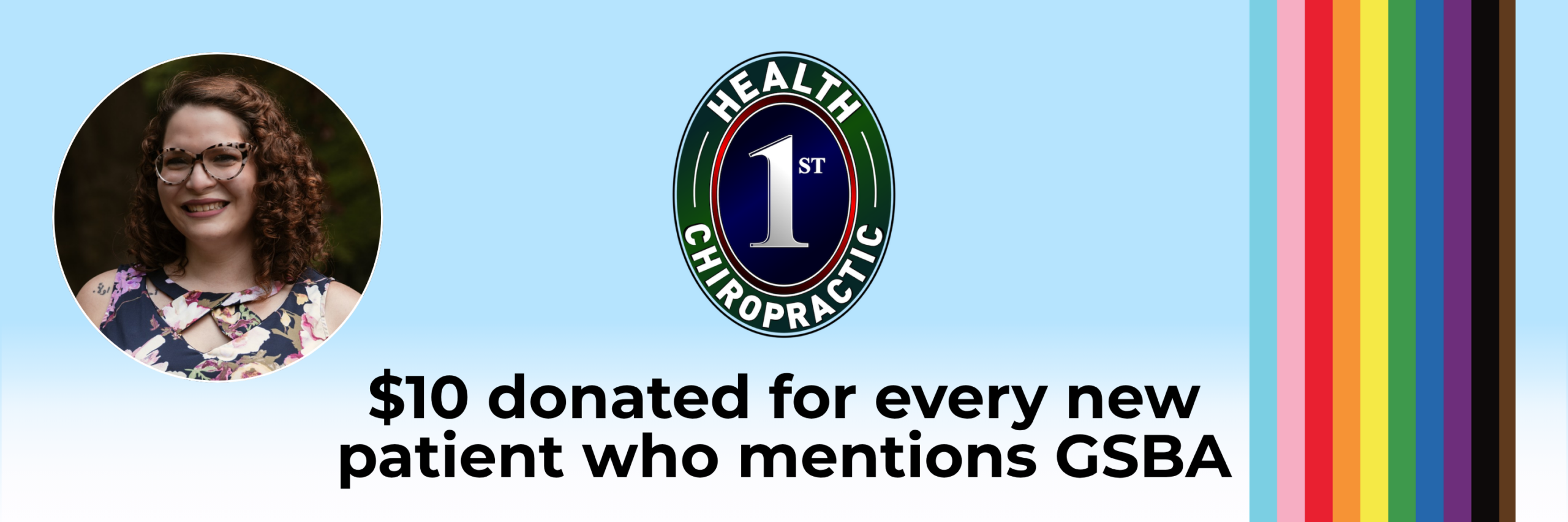 Health 1st Chiropractic Pride special